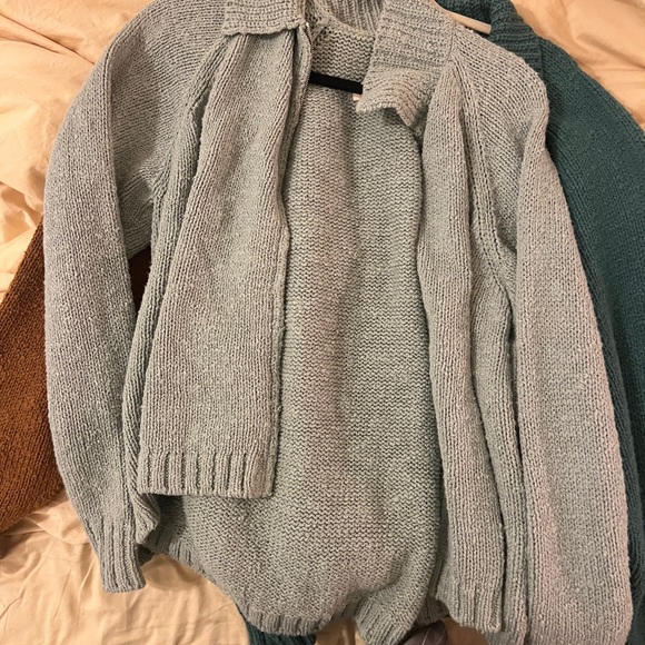 Light green Zip-Up Jacket - Picture 2 of 2